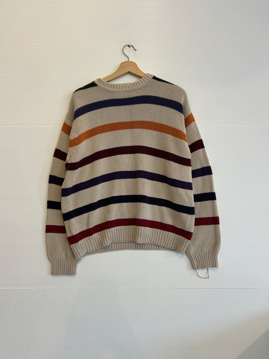 Vintage dockers striped sweater - L