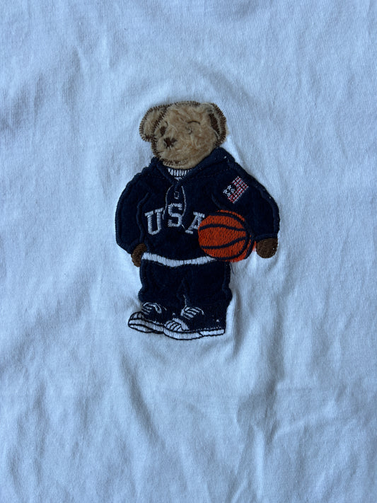 Vintage polo bear tee