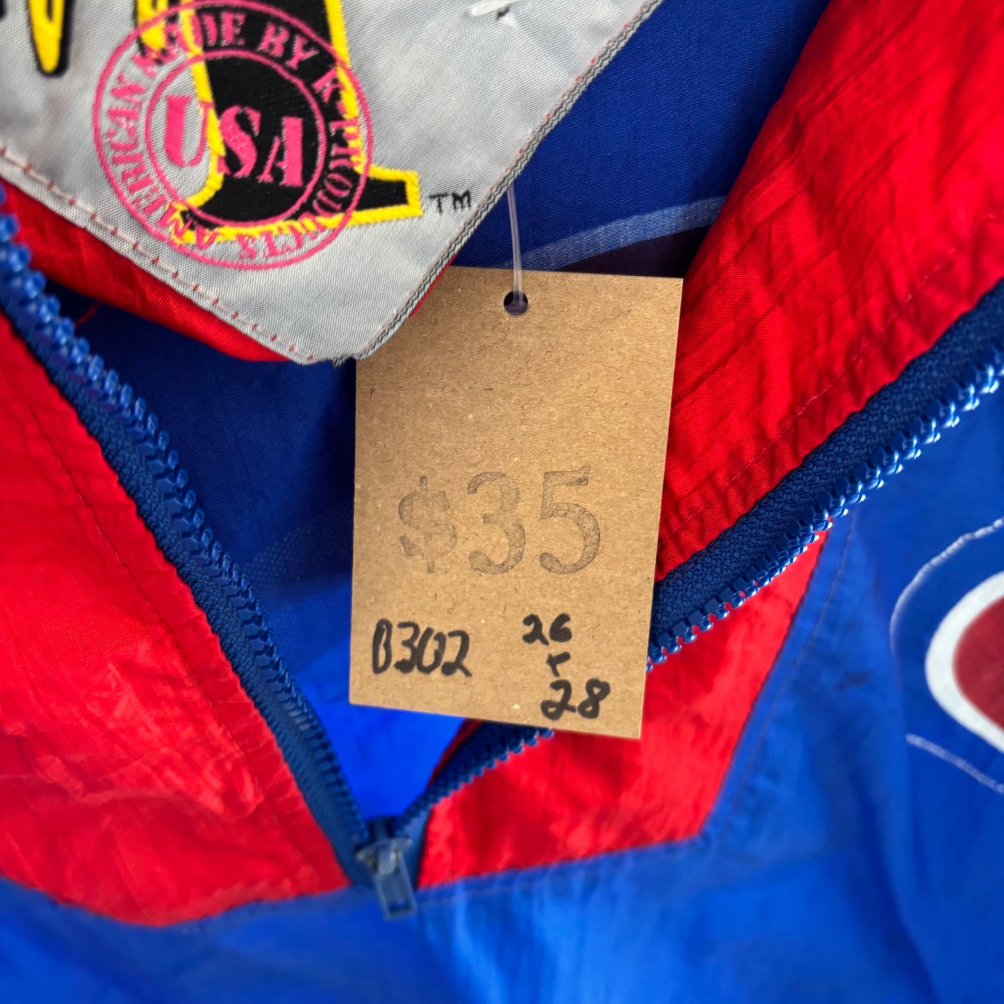Vintage Cubs Windbreaker - L