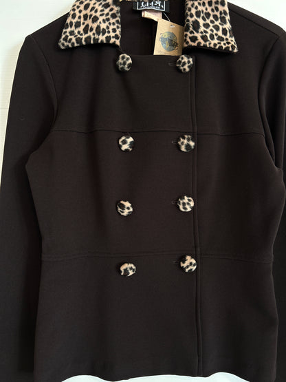 GHM brown leopard print jacket