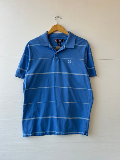 Chaps striped polo - L