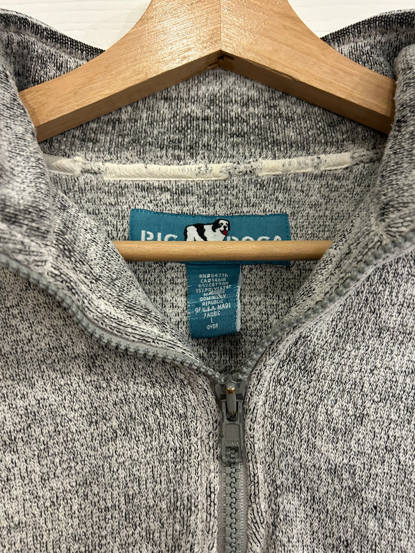 Vintage big dogs quarter zip