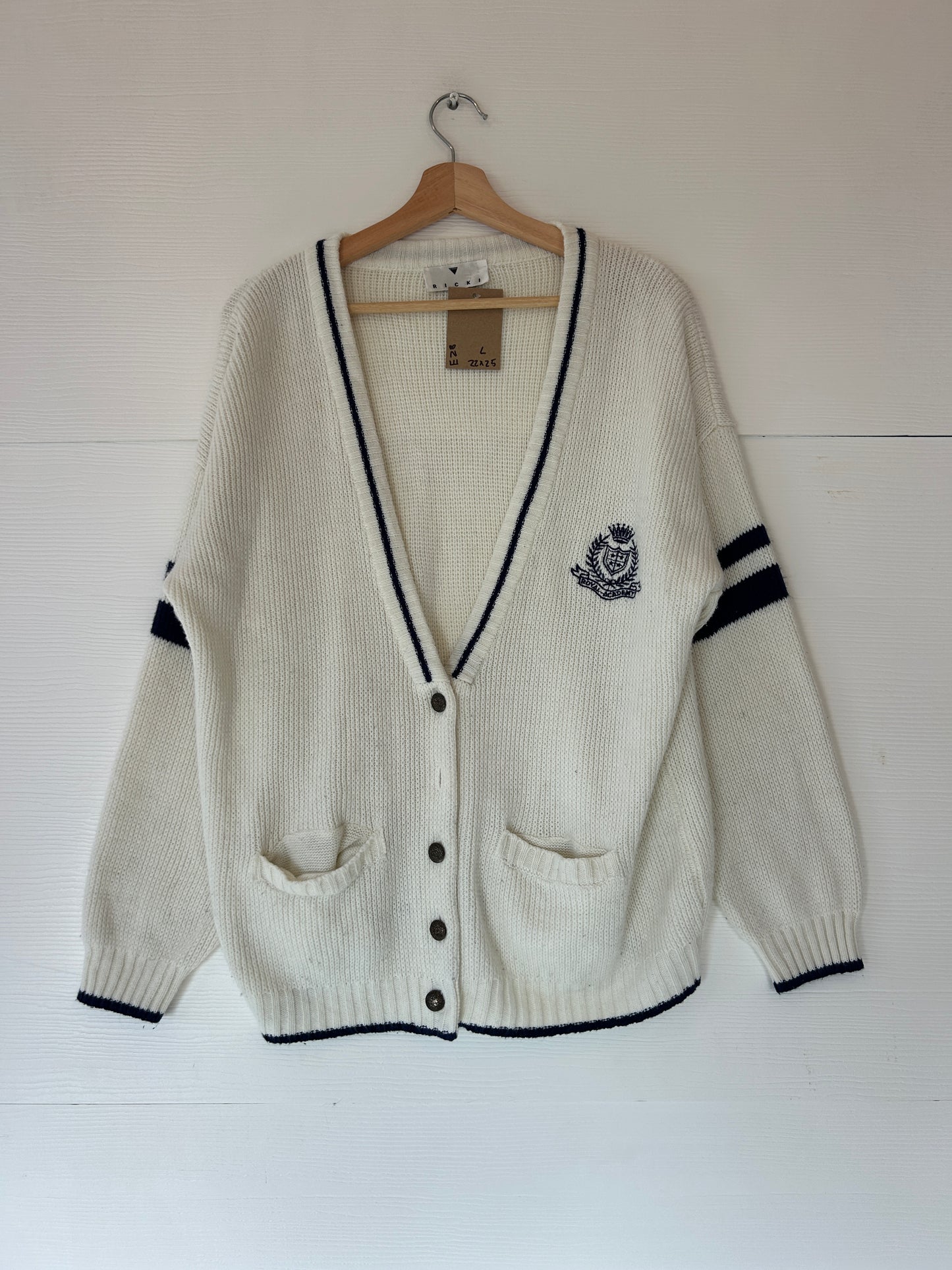 Royal academy golf cardigan - L