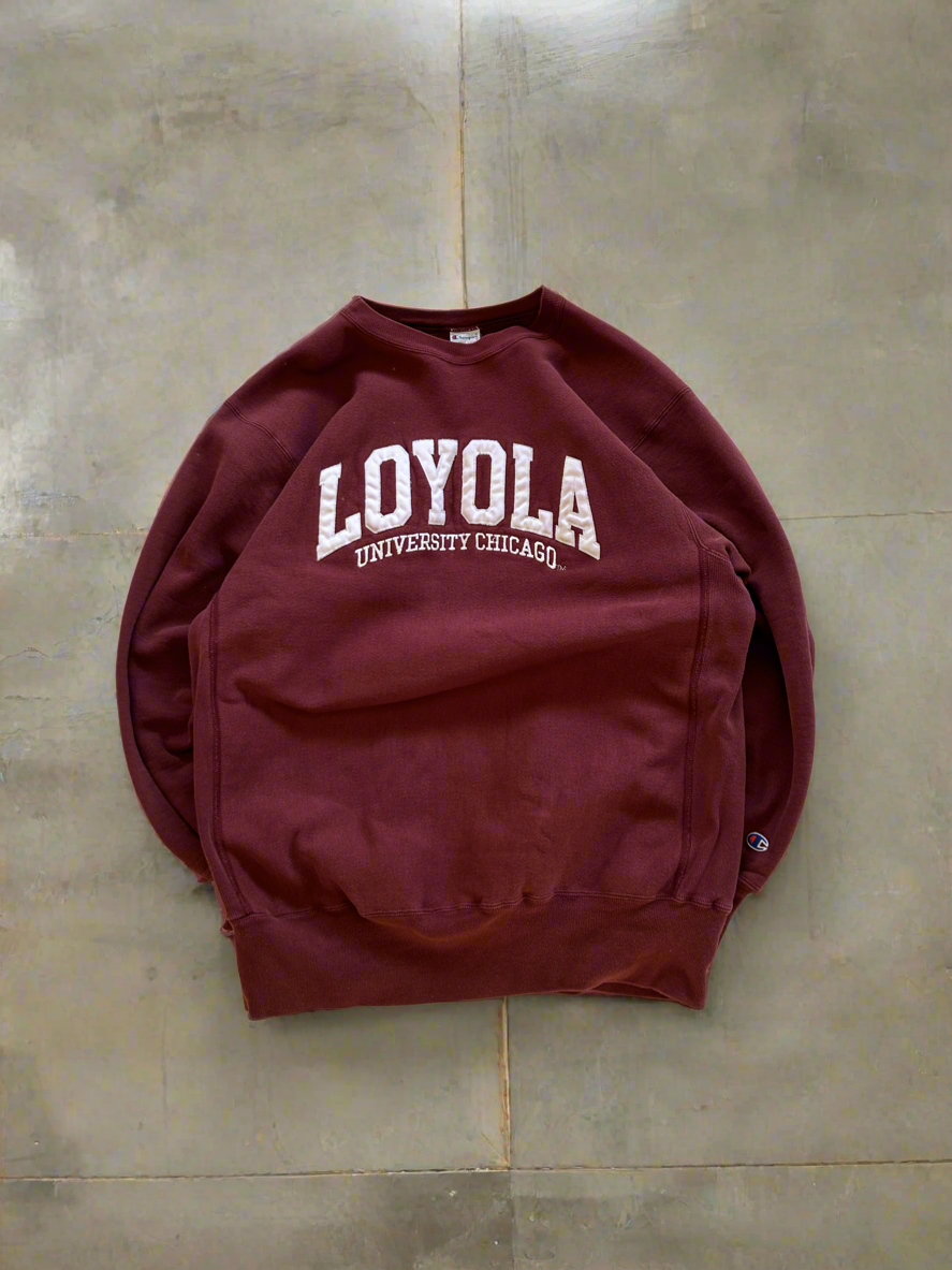 Vintage Loyola Reverse Weave