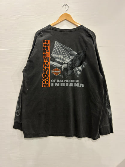 Vintage Harley Tool flame tee - XXL