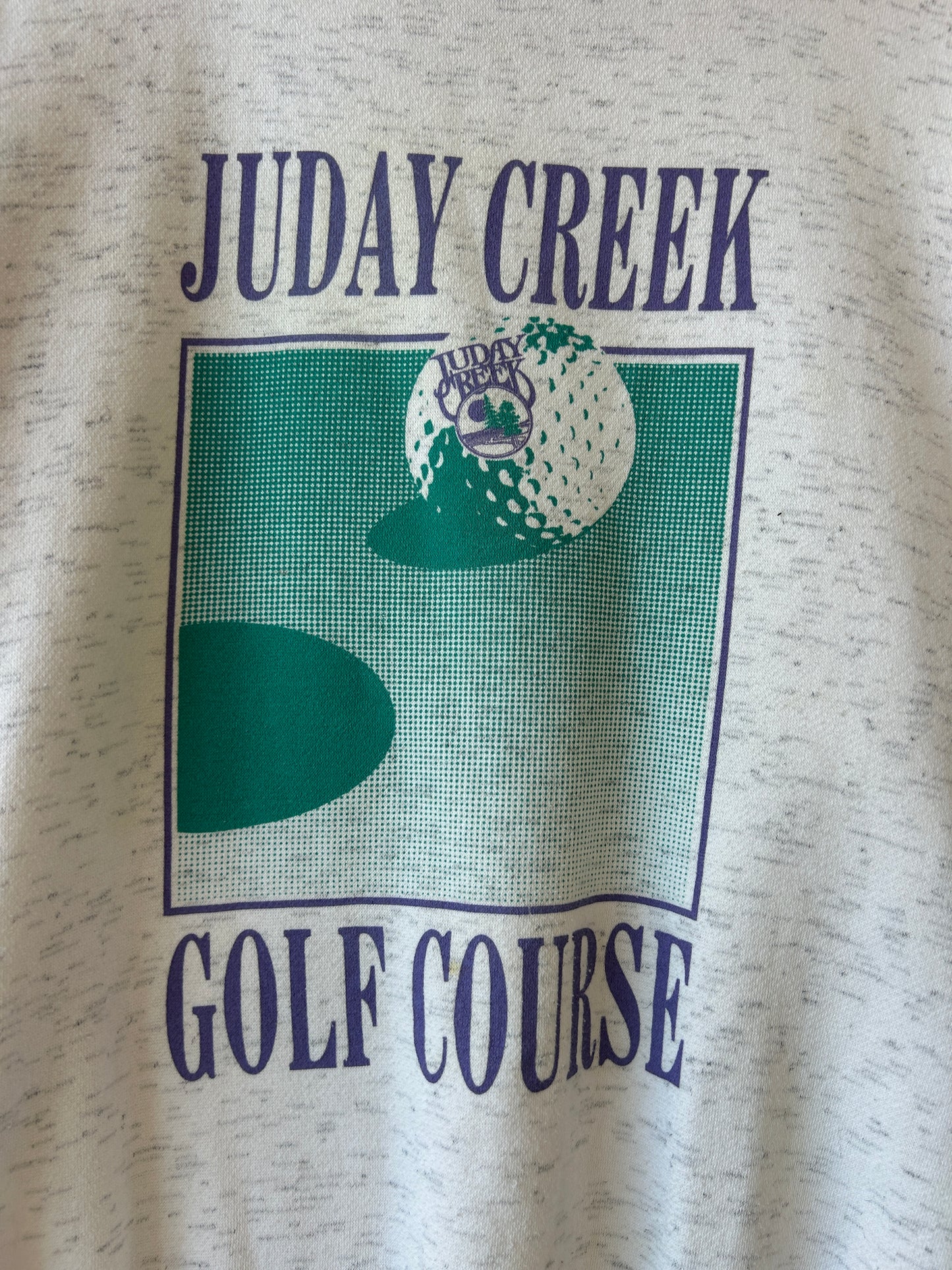 Juday creek golf course crewneck - XL