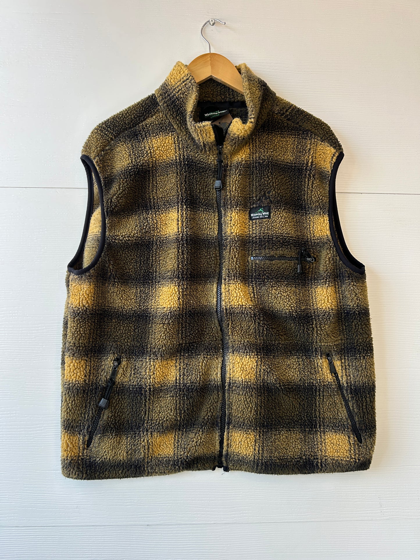 Wyoming wear golf fleece vest - L