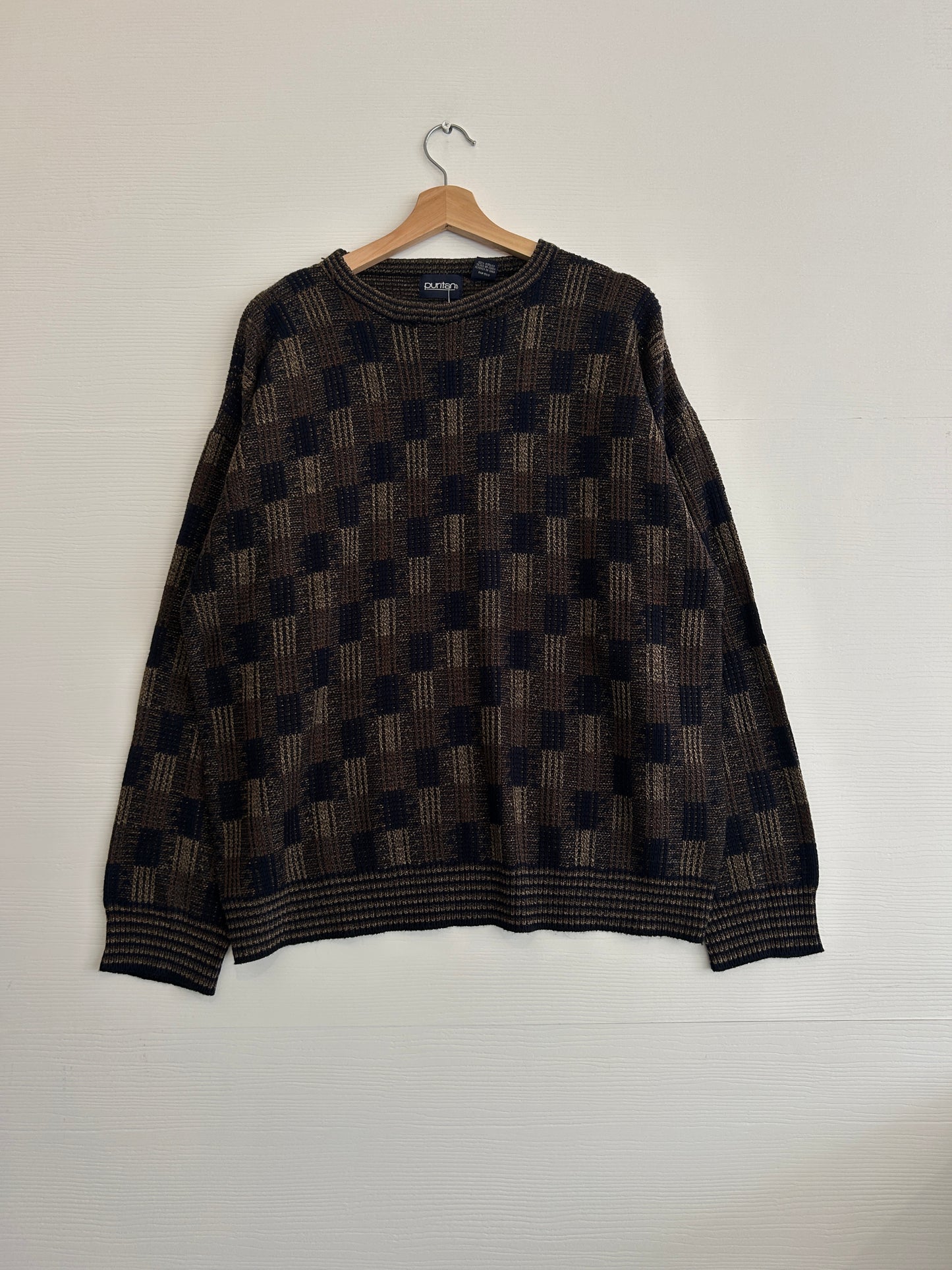 Vintage Puritan Basketweave sweater