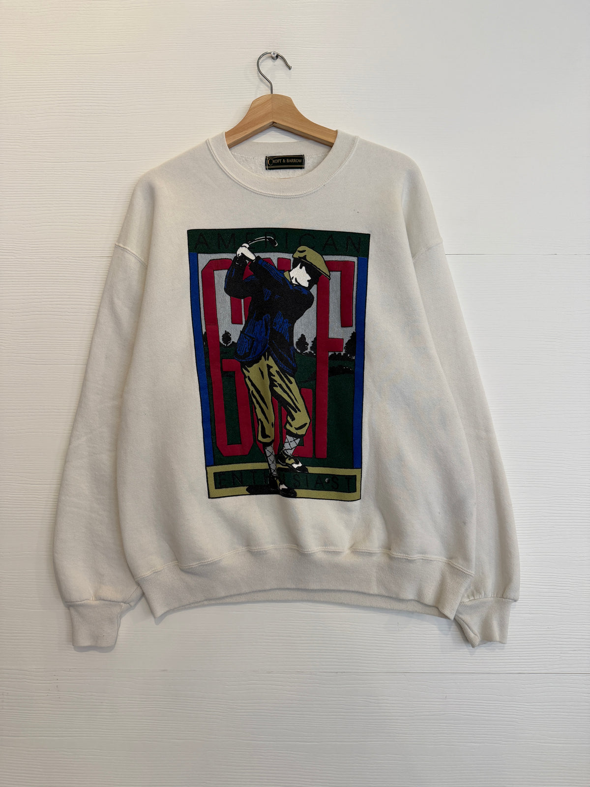 American golf crewneck - XL