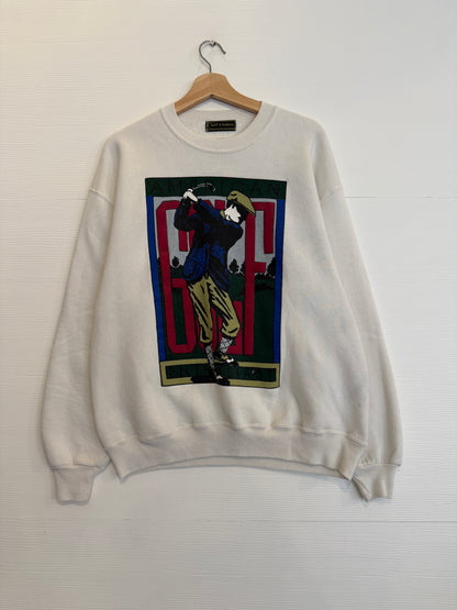 American golf crewneck - XL
