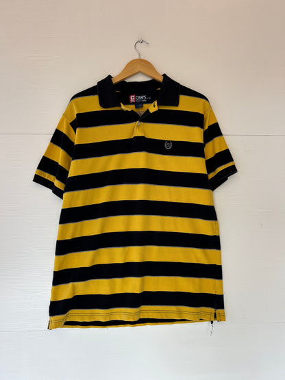 Chaps striped polo - L