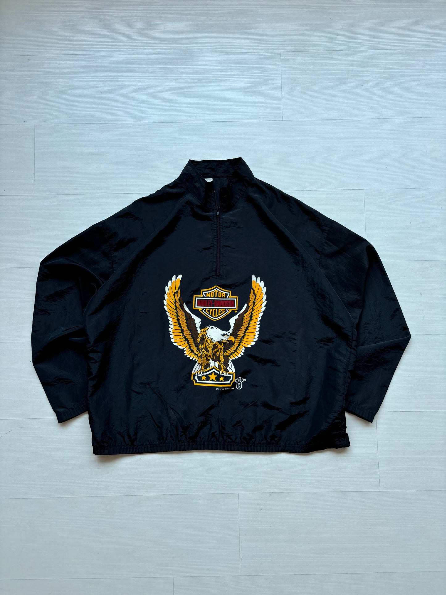 Vintage Harley light zip-up