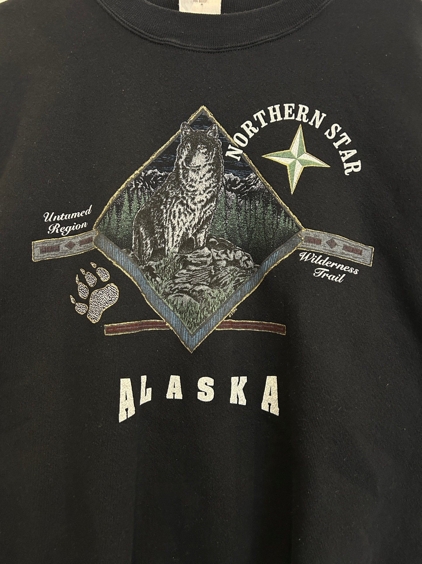 Vintage Alaska crew - L