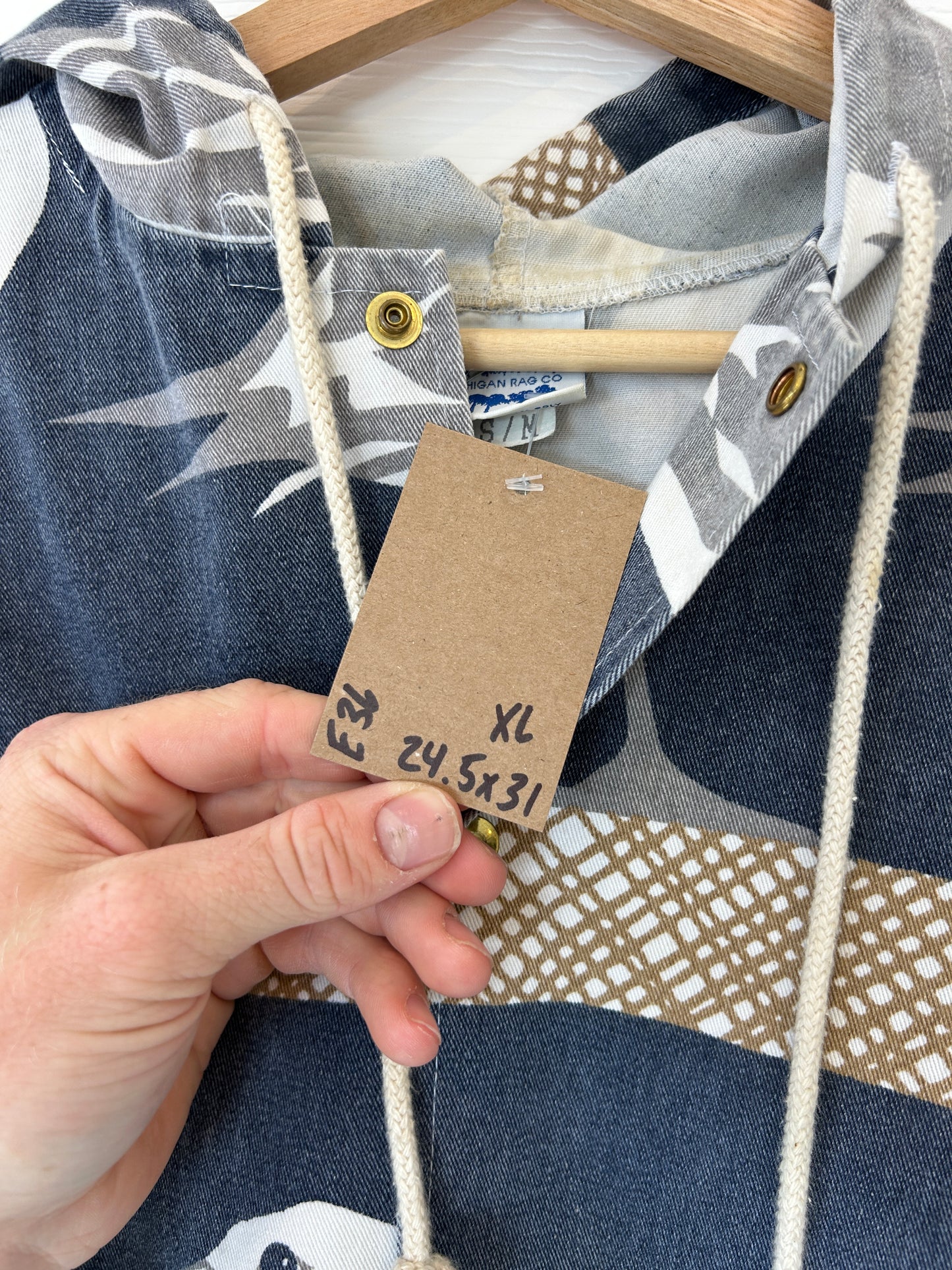 Michigan Rag button down jacket - XL