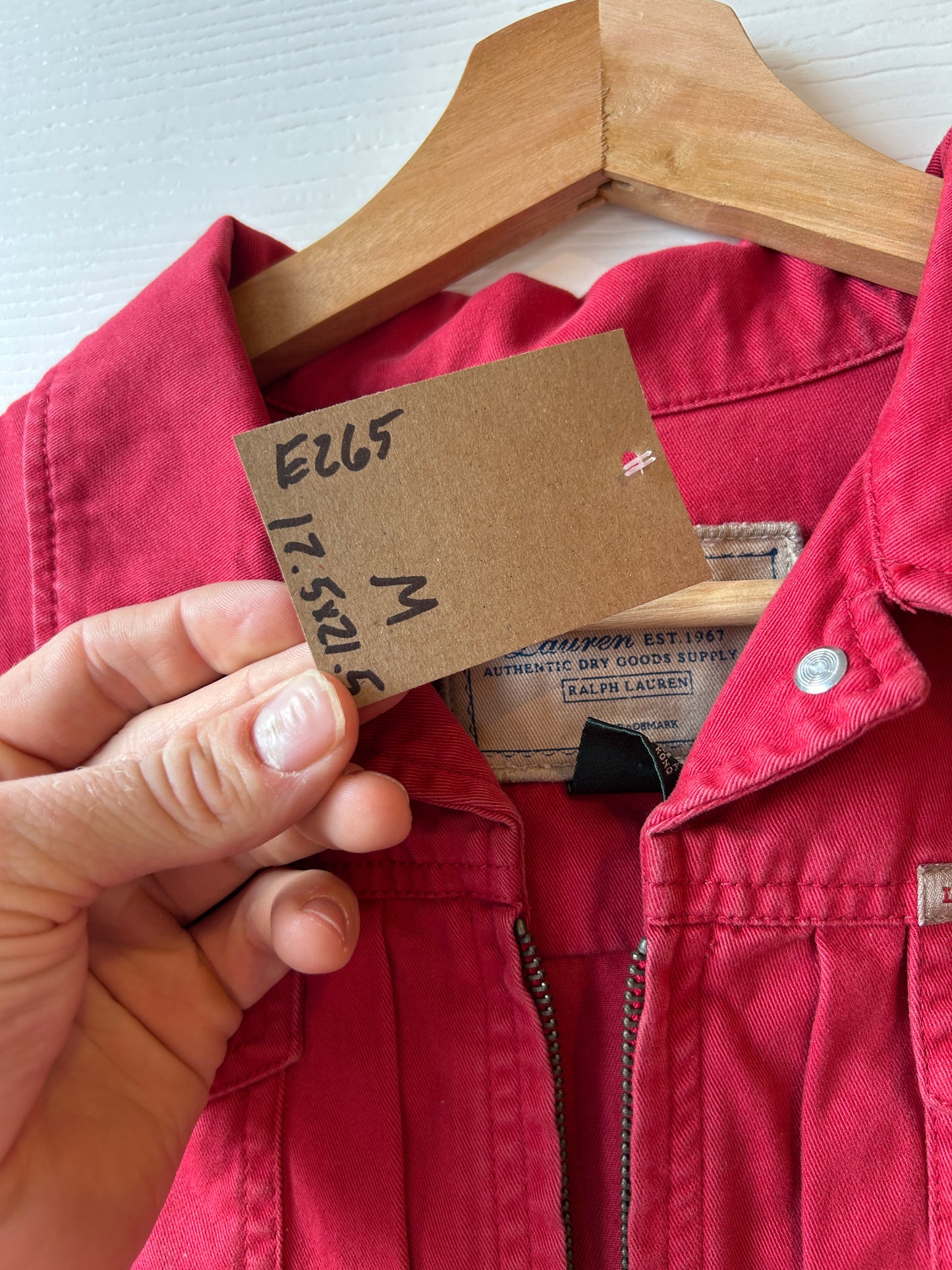 RL Lauren cropped jacket - M