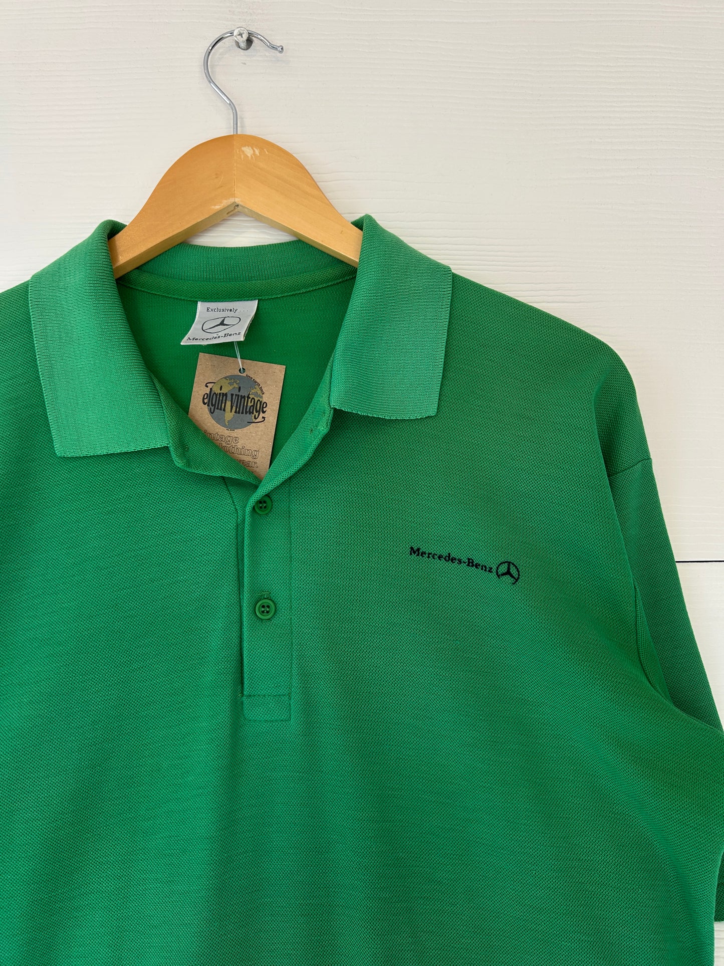 Mercedes Benz green polo - M