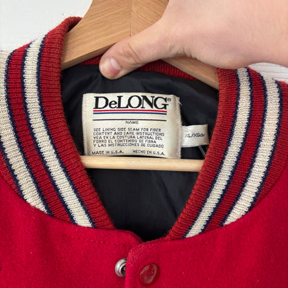 Vintage DeLong Varsity Jacket - XL
