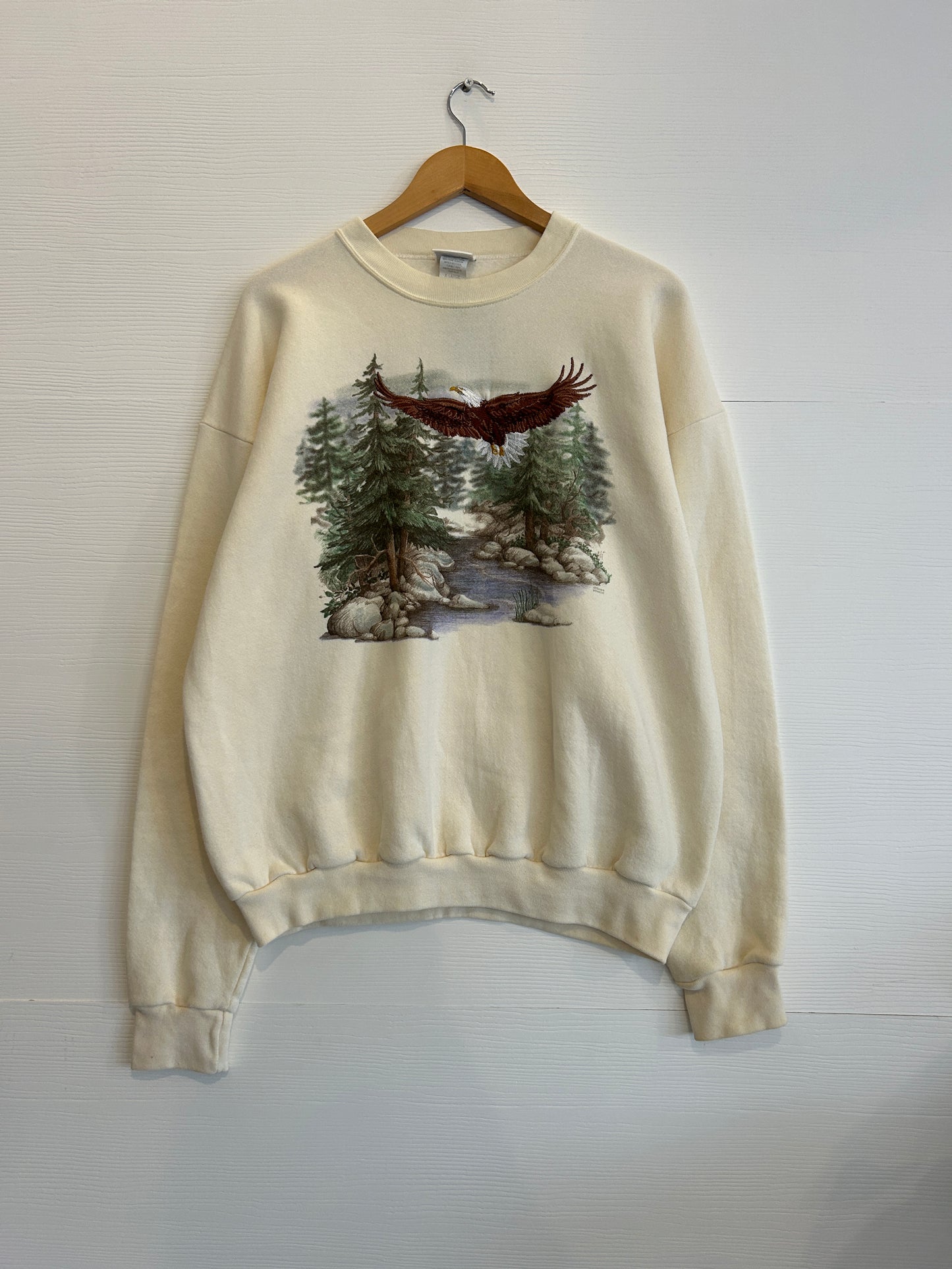 Vintage Eagle nature crewneck - XL