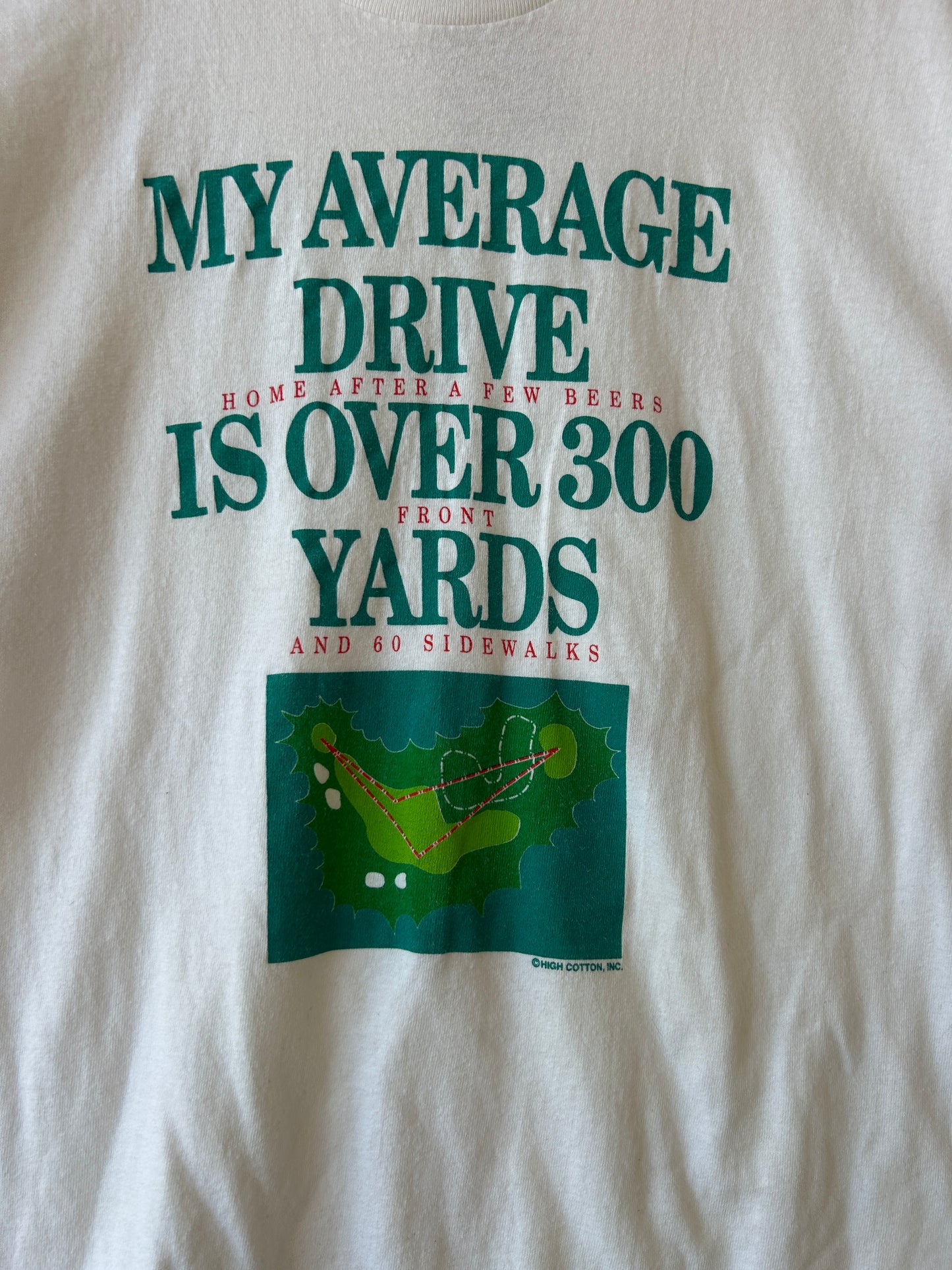 Average drive tee - L