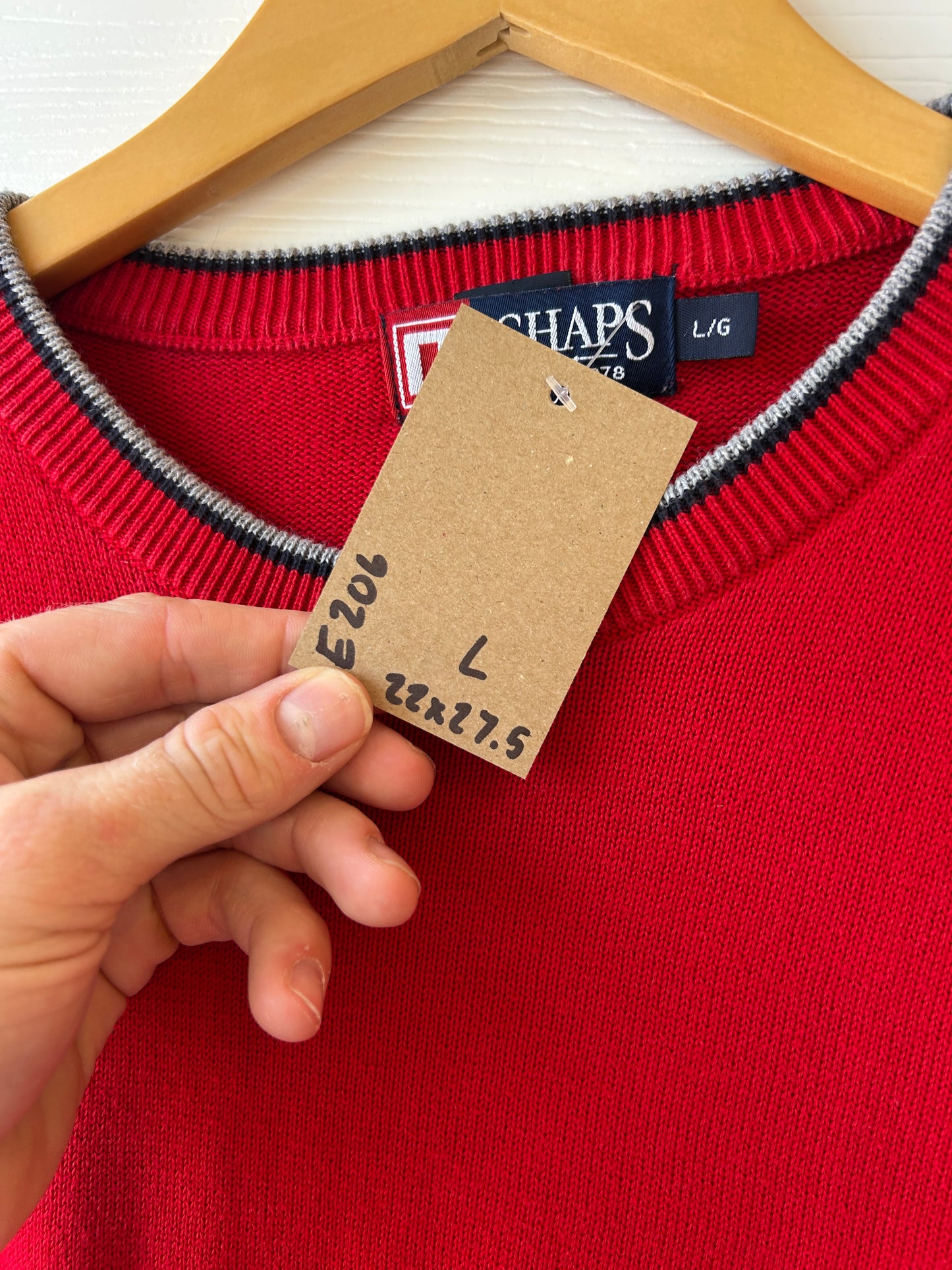 Chaps sweater - L