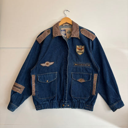 Vintage New York Girl Denim Jacket - L