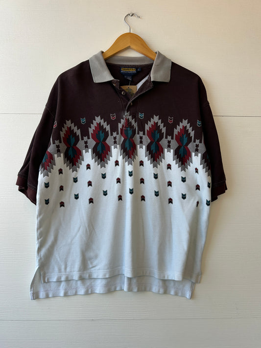 Western style polo - L