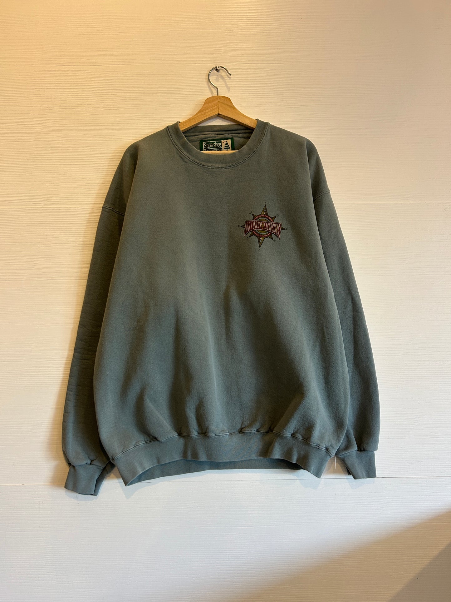 Vintage outdoor exploration crewneck - XL