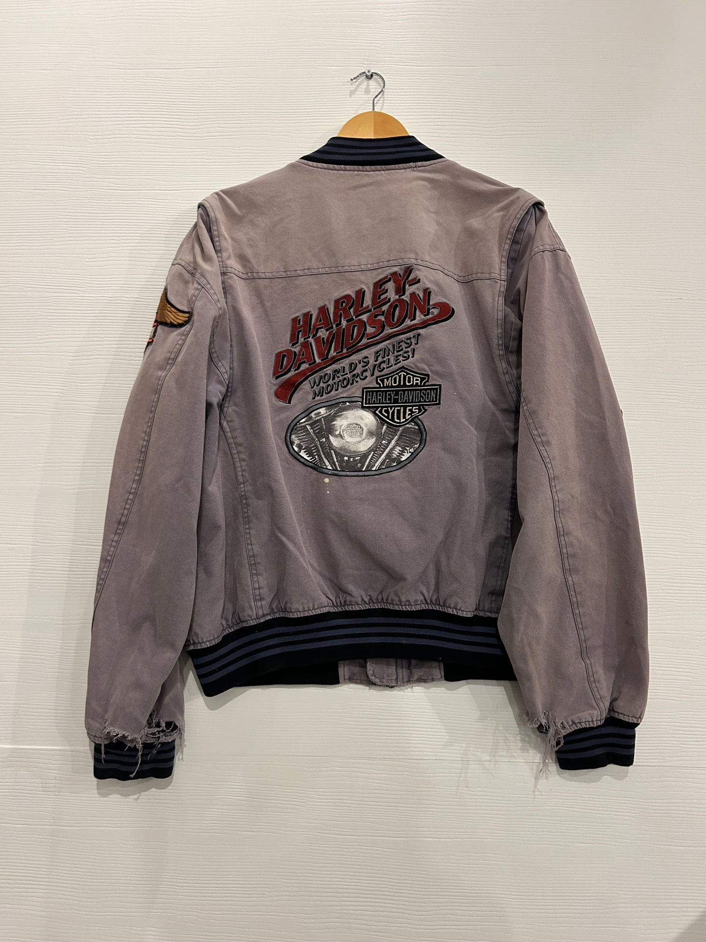 Vintage Harley bomber Jacket - XL