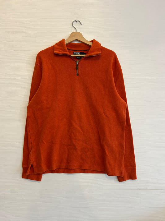 Vintage polo quarter zip - L