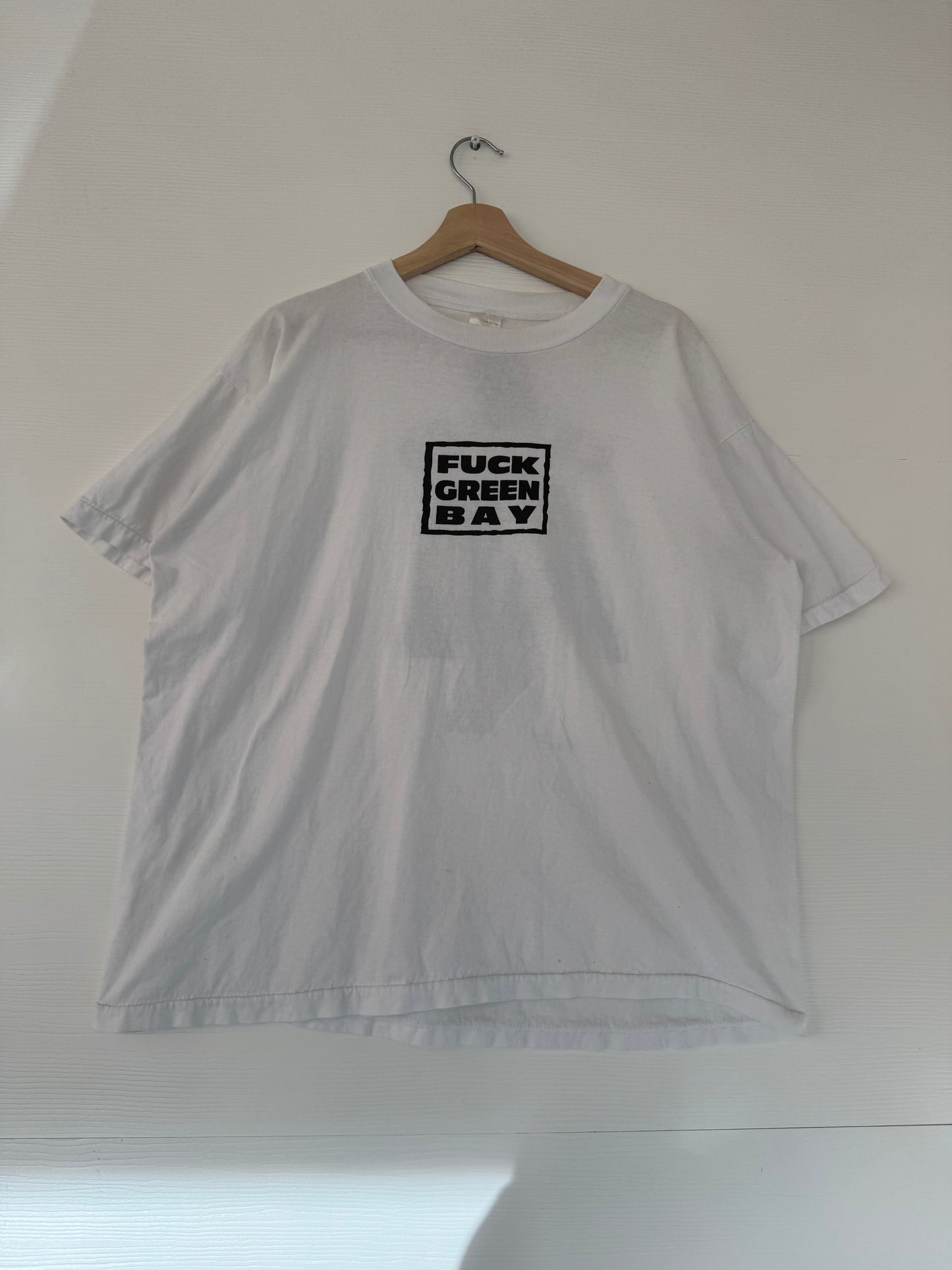 vintage Chicago Bears “Fuck Green Bay” graphic t-shirt