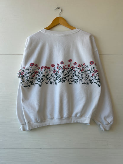 Wild flower crewneck - M
