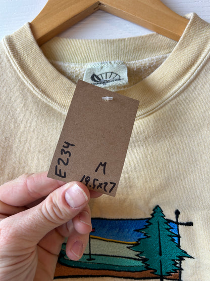 Scenic golf crewneck - M
