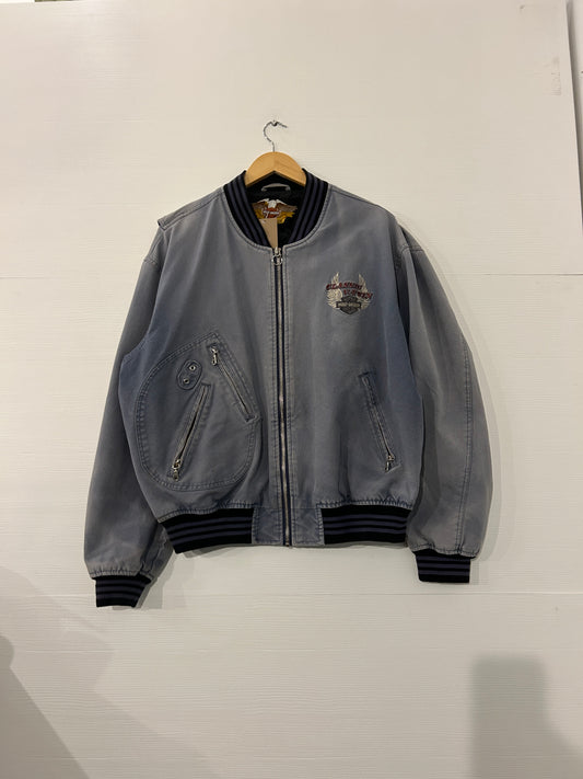 Vintage Harley Bomber Jacket - XL