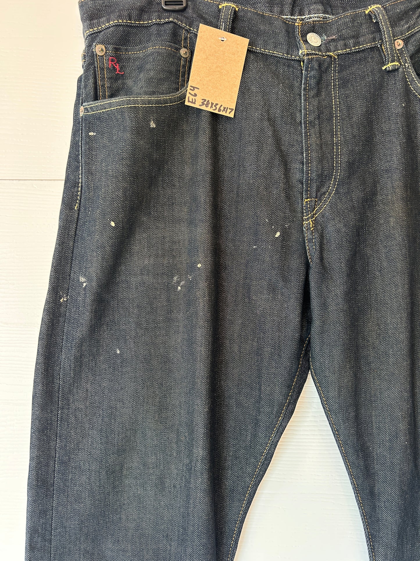 RL polo denim pants - 38