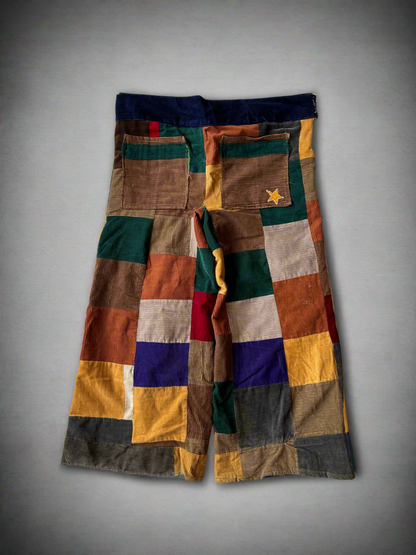 Vintage Custom patchwork pants