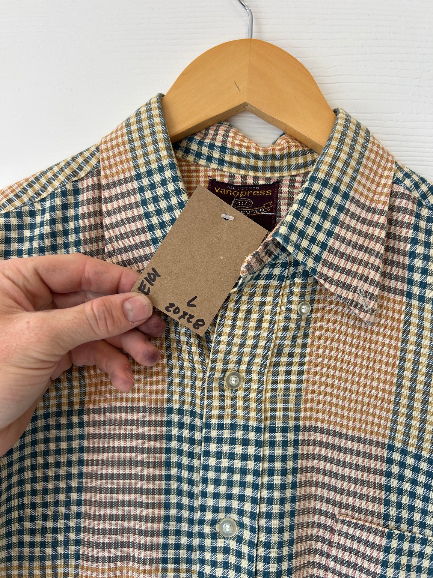 Vanopress button up - L