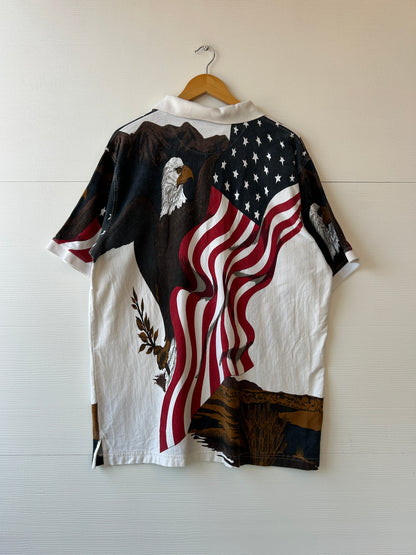 merica polo - XL