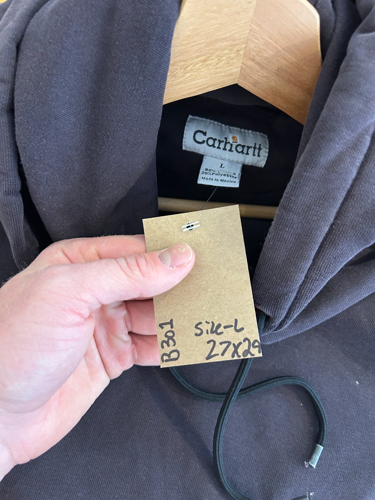 Vintage Carhartt hoodie - L