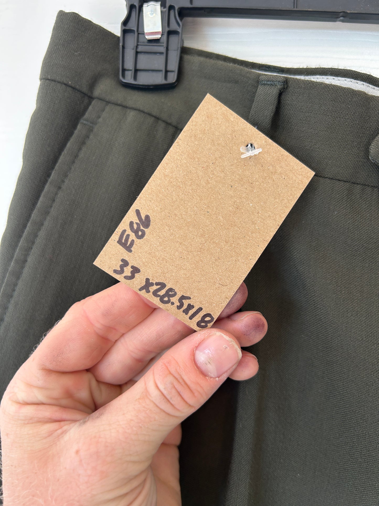 Pleated golf pants - 33