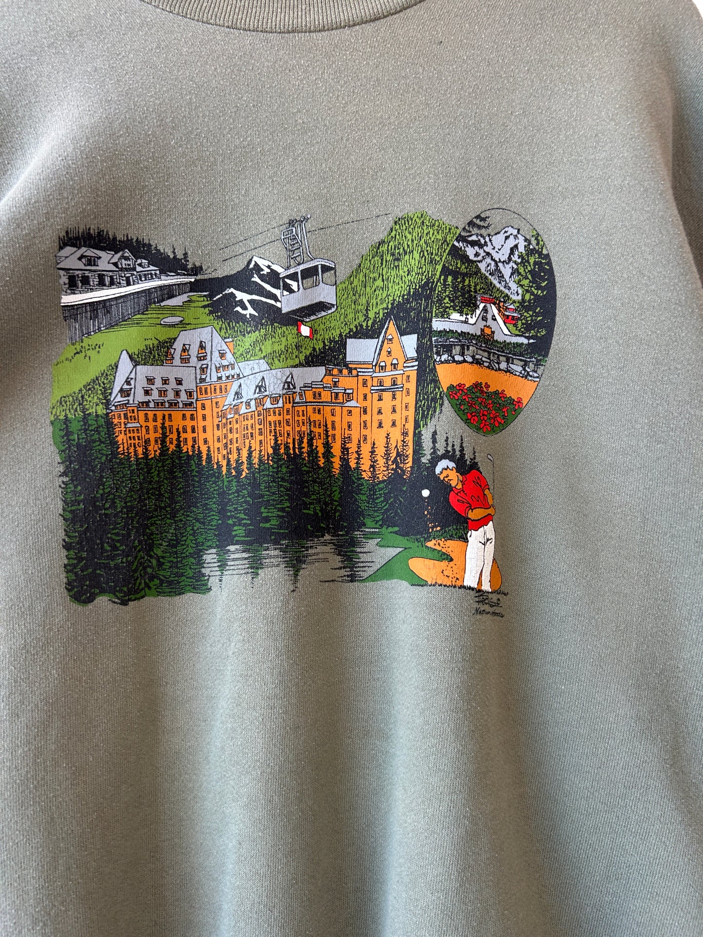 Golf resort Crewneck - L