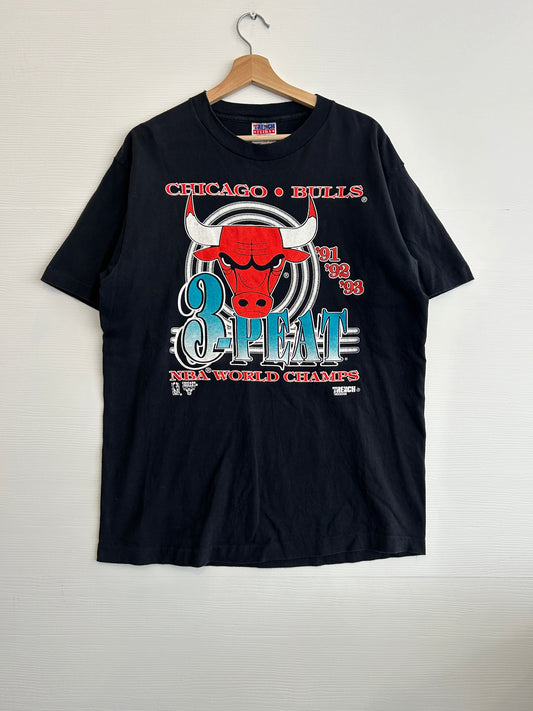 Bulls 3-peat tee