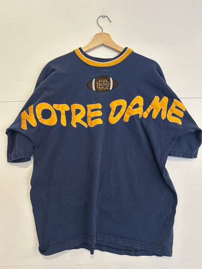 Notre dame spellout tee - XL