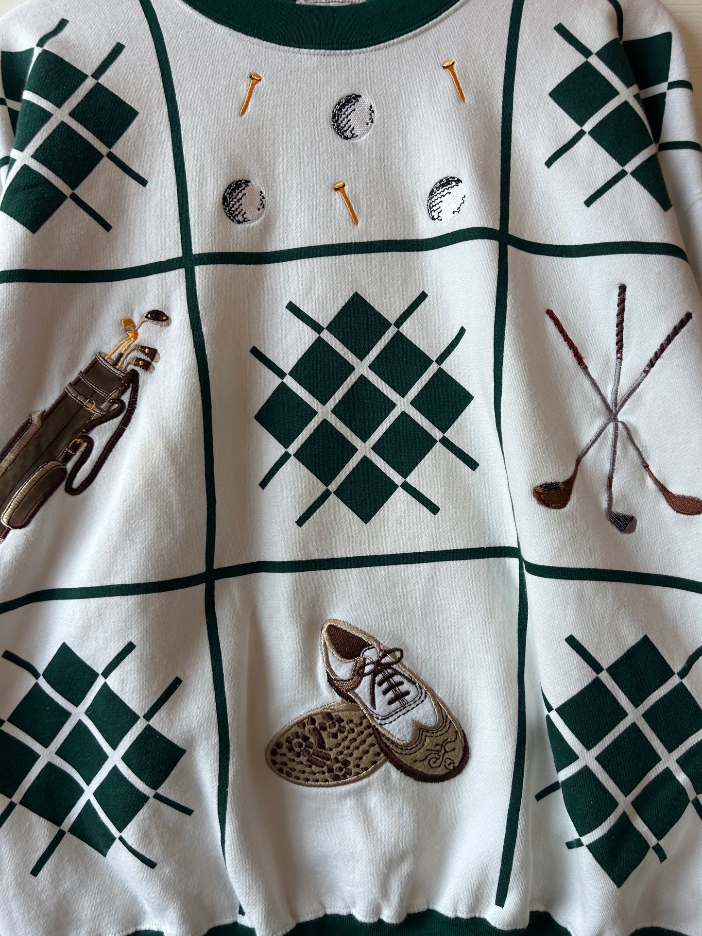 Golf ringer Crewneck - L