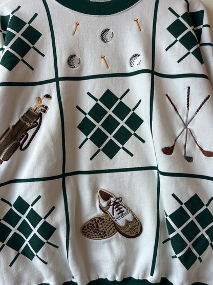 Golf ringer Crewneck - L