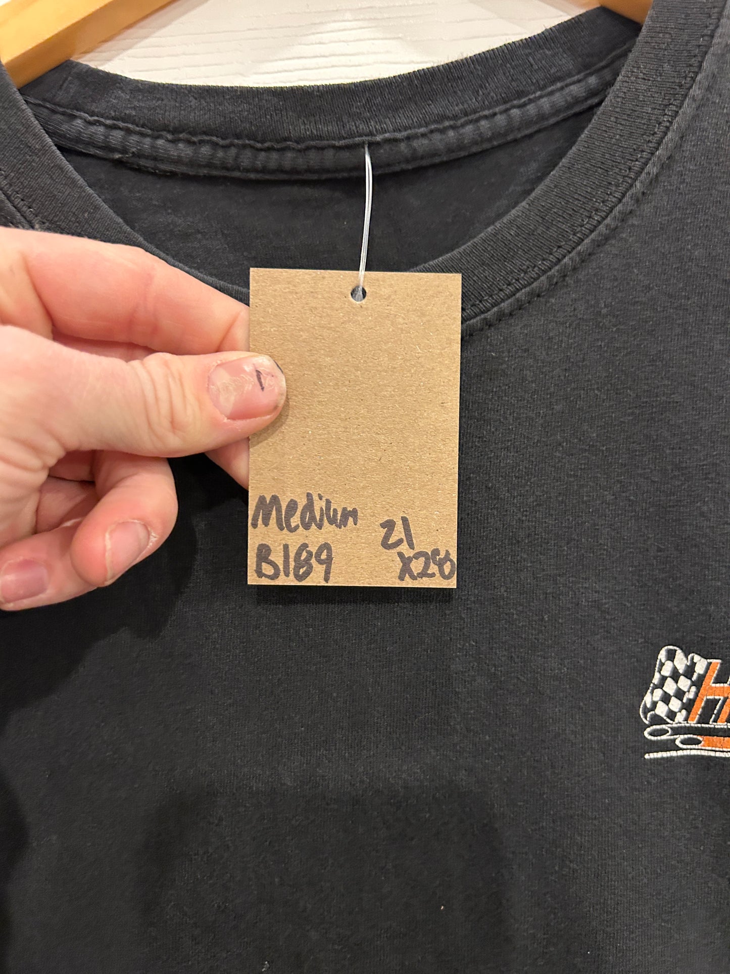 Y2K Hoosier Harley Davidson Tee - M