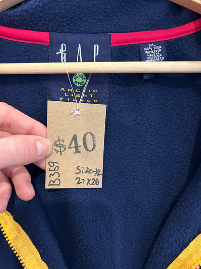 Vintage 90s Gap Arctic fleece quarter zip - XL