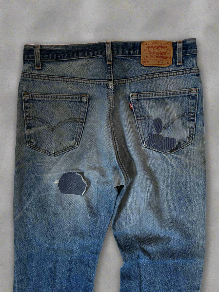 Vintage Levi patched pants