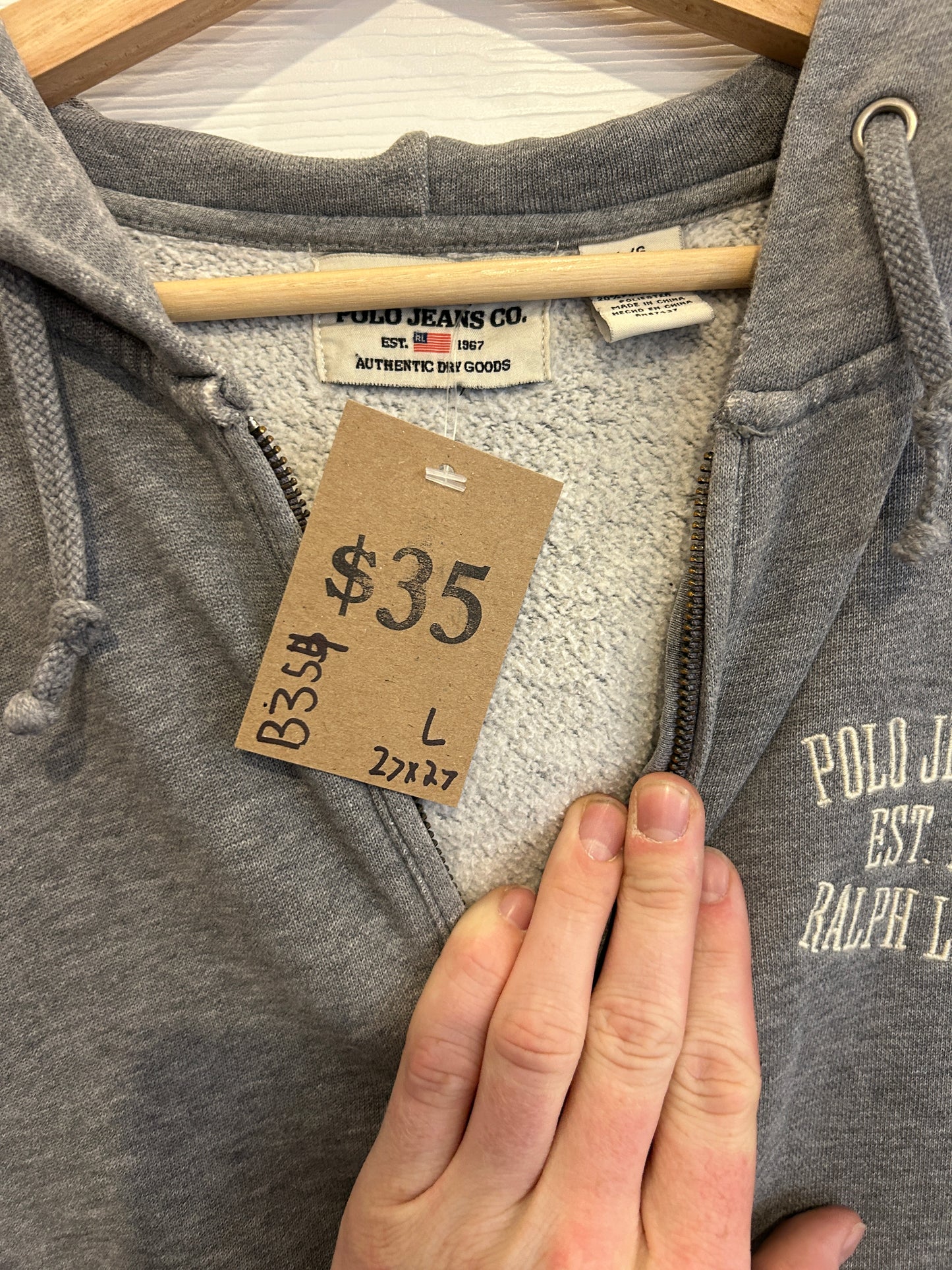 Polo Jeans Ralph Lauren Quarter zip hoodie - L