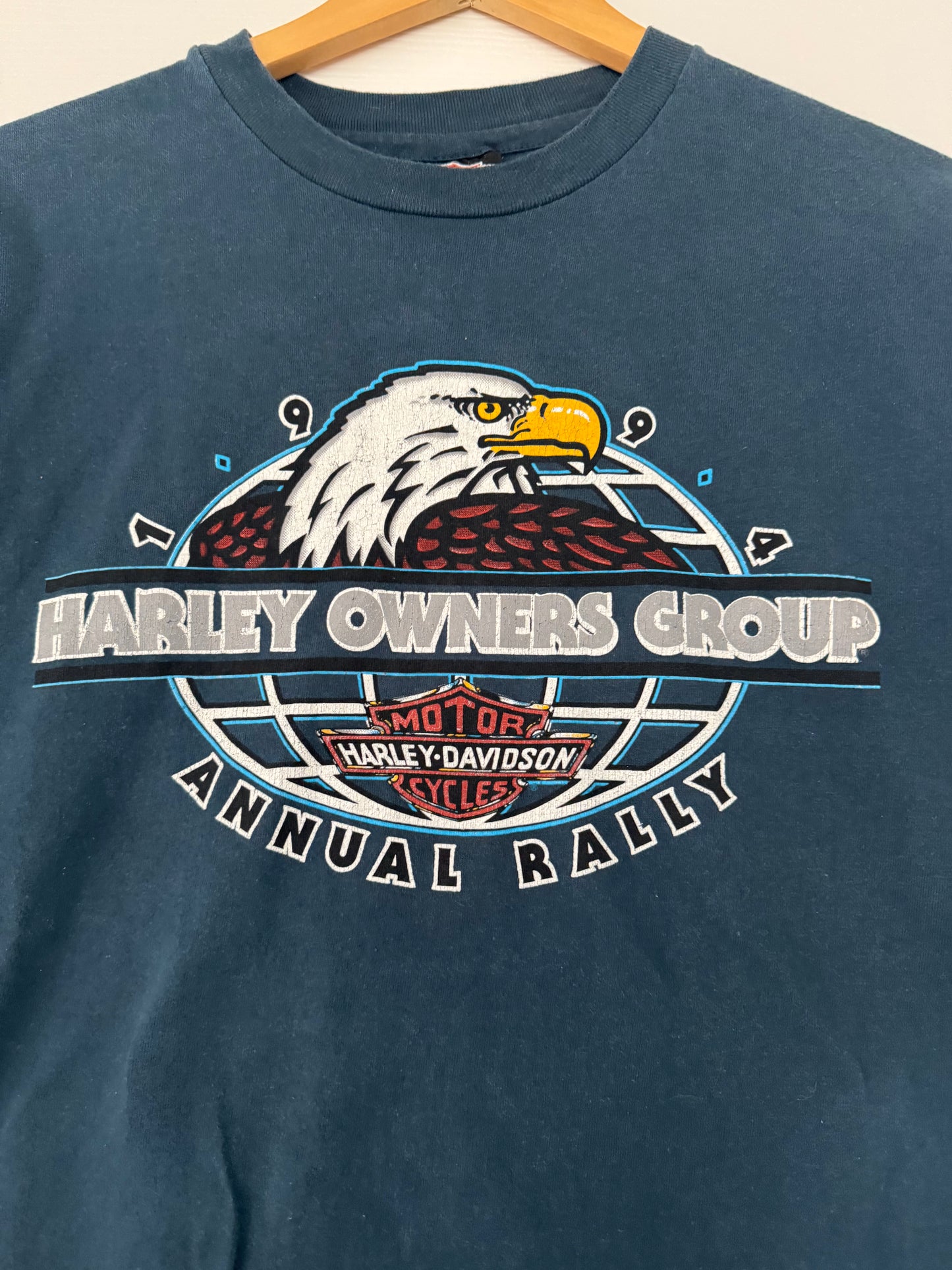 vintage Harley Owners Group tee - M