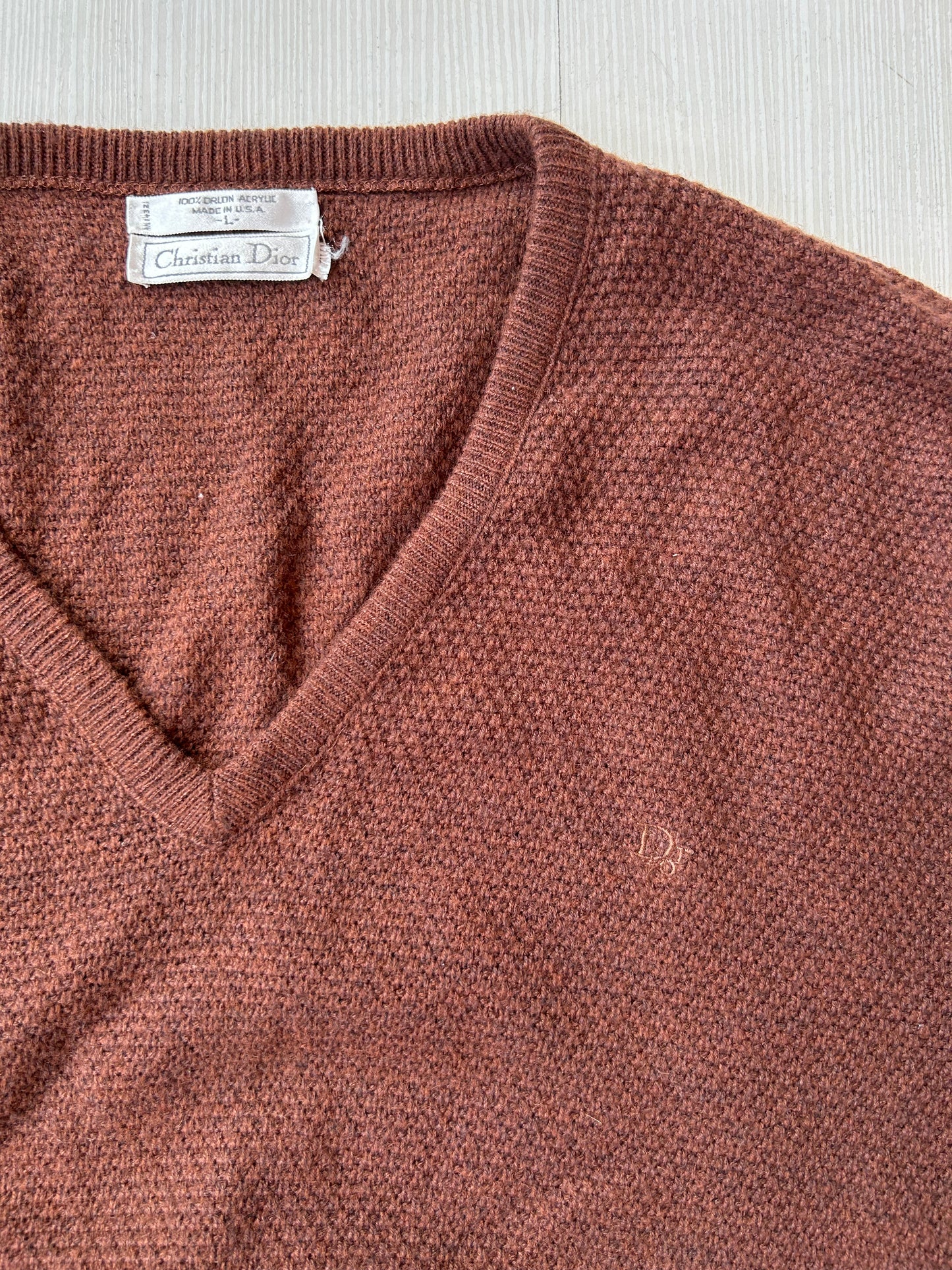 Vtg Dior Sweater